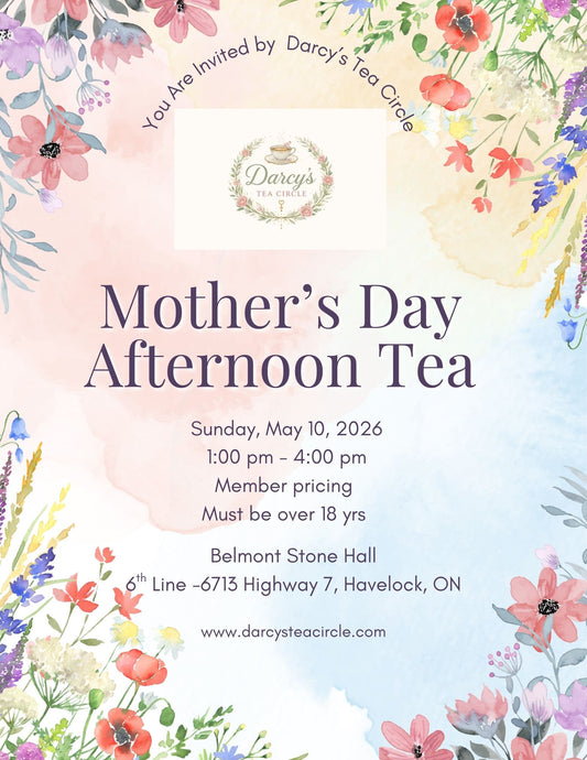 Darcys Tea Circle — Monthly Membership Event Ticket -Discounted at checkout